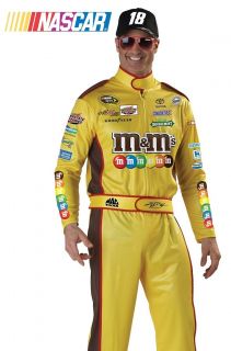 Adult Mens Kyle Busch Nascar Racecar Driver Halloween Costume