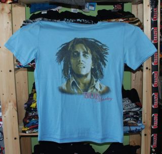 Medium Blue T Shirt New Rare  peter tosh Damian Marley wailers