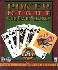 Poker Night w/ David Sklansky PC CD card gambling games