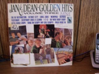 Jan And Dean   Golden Hits Volume Three 3 III Mono lp album 1966