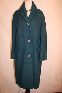 Gorgeous ROUND TOWER Donegal Tweed Dublin Mid Length Coat Jacket sz L