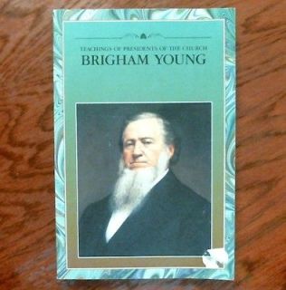 TEACHINGS OF PRESIDENTS OF THE CHURCH BRIGHAM YOUNG BOOK LDS MORMON