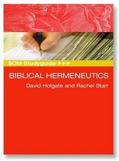 Hermeneutics Book  David Holgate Rachel Starr NEW PB 0334040043 BTR