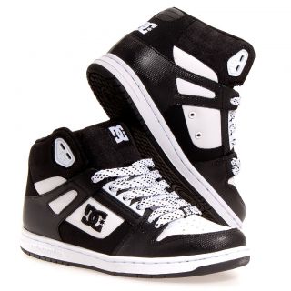 DC Shoes Womens Rebound Hi Leather Skate Casual Skate Shoes