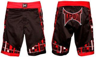 Tapout Ultimate Fighter Team GSP Fight Shorts Black/Red