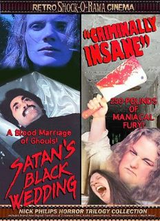 Criminally Insane/Satans Black Wedding   Triple Feature (DVD, 2005)