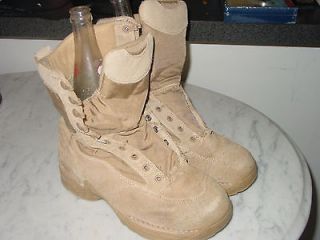 Mens Law Enforcement Danner 8 Desert TFX Rough Out Boots Size 8.5 $