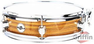 Piccolo Snare Drum 13x3.5 Wood Shell Percussion Mahogany Poplar