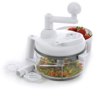 Manual Food Chopper and Salsa Maker Leafy Vegetables/Taco Meat NEW