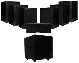 1000W 7.1 Channel Home Theater Surround Sound Speaker System w/8