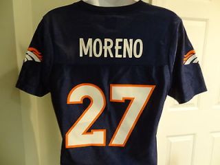NWT NFL Womens Denver Broncos Knowshon Moreno Dazzle Jersey   Sizes