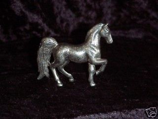 silver horse figurine in Collectibles