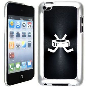 iPod Touch 4th Generation Hard Case Cover B1132 Hockey Puck Sticks
