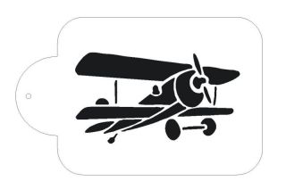 Airplane Stencil for Decorating Cake #S108