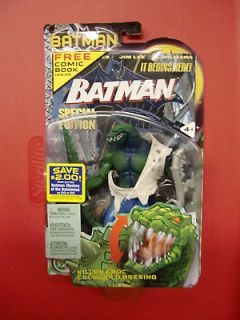 Toys 2003 DC Comics Batman KILLER CROC Figure w/Jim Lee Comic book
