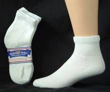 15 King Size Physicians Choice Diabetic Quarter Socks 