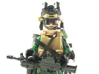 Lego custom   Marine Navy Delta trooper Army Soldier Military JUNGLE