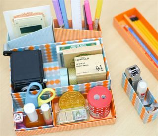 MINI Tidy DIY Board Storage Cosmetic Stationery Desk Office Organizer