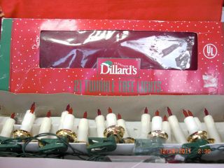 Dillards 20 Twinkle Christmas Tree Lights, Indoor Outdoor