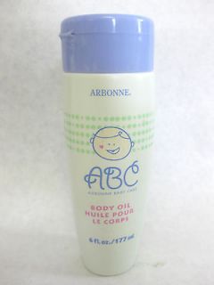 Arbonne ABC Arbonne Baby Care BODY OIL 6 oz ea