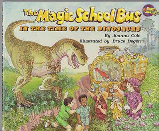 Magic School Bus in the Time of the Dinosaurs Joanna Cole 1994 HCDJ