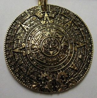 Mayan Calendar Die Struck Earrings 2012 Ancient Apocalypse Prophecy