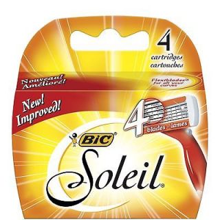 Bic Soleil Refill Cartridges 4 ct