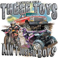 Shirt These Toys Aint Just For Boys Motorcycle T Shirt Dirt Bike