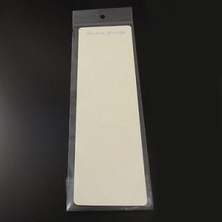 Necklace/Brace let Hanging Display Card 100 pcs / BLACK