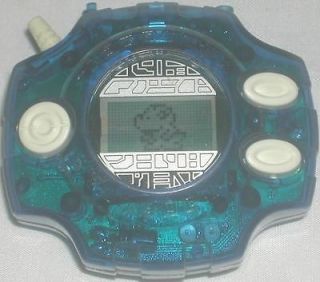 Bandai Digimon Digivice D 2 Transparent Blue 1999