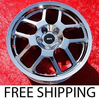 NEW FORD MUSTANG SHELBY GT500 18 CHROME OEM WHEELS RIMS EXCHANGE 3668