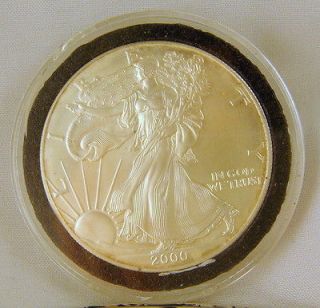 2000 Liberty 1 OZ. Fine Silver  One Dollar Coin