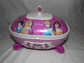 Disney Princess Jewelry Box w/Mirror CD Player by Starlight Randix Cor