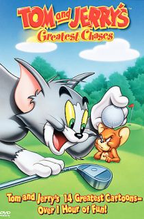 Tom and Jerrys Greatest Chases (DVD, 2000) Full Screen Mint #R3019