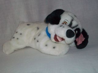 12 Disney 101 Dalmatians LUCKY Puppy Dog Blue Collar Stuffed Animal