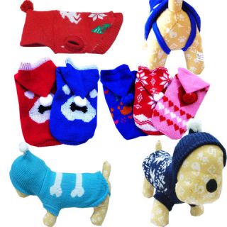 Dog Puppy Apparel Coats Clothing Sporty Sweater Warm Differen Types/SZ