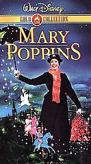 Walt Disney MARY POPPINS VHS Gold Classic Collection VIDEO Andrews Van