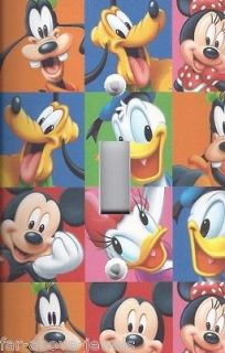 Plate Switchplate & Outlet Covers KIDS ROOM DISNEY MICKEY GOOFY