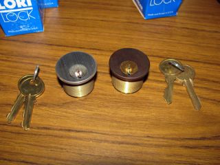 Lori Lock 1 Mortise Cylinder Yale 8 Keyway KA/2 (Choose Part Number