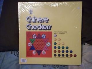 Chinese Checkers Game VINTAGE 1974 New Sealed FREE SHIPPING