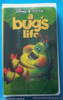 Bugs Life Disney Pixar VHS Video Movie 1999 CLAMSHELL Heimlich NEW