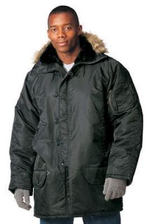 Military N3 B N3B Snorkel Parka Fur Hood Jacket xs 3XL extreme cold