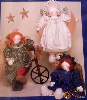 cloth angel primitive rag doll pattern 22 large Dream Spinners