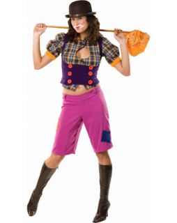 Honey Clown Circus Rodeo Cute Dress Up Halloween Deluxe Adult Costume