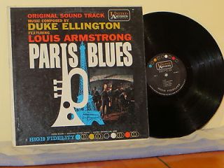 DUKE ELLINGTON & LOUIS ARMSTRONG PARIS BLUES 1st. mono United