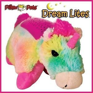 NEW! Pillow Pets Dream Lites Rainbow Unicorn As Seen On TV Night Lite