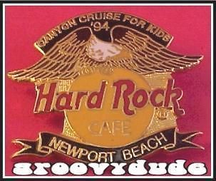 1994 Hard Rock NEWPORT BEACH Pin Canyon Bike Cruise Kids HRC Hardrock