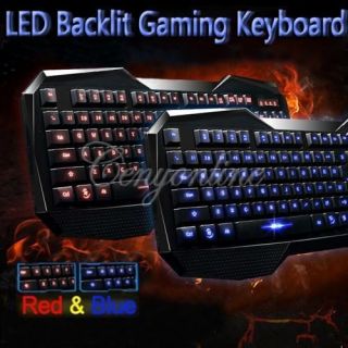illuminated backlit keyboard