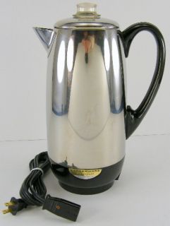Farberware Stainless Steel Percolator 142 SuperFast 12 Cup Coffee