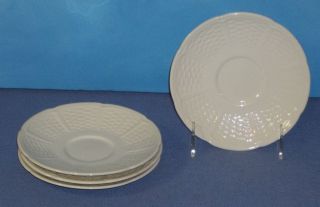 Saucers WEDGWOOD   Willow Weave   Nice